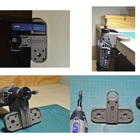 Suporte Vertical Micro Retífica Dremel Para Mesa Bancada