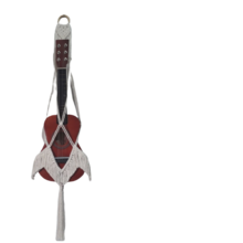 Suporte Violão Macramê Cru