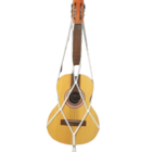 Suporte Violão Macramê Cru