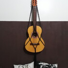 Suporte Violão Macramê Preto