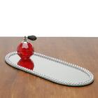 Suporte Wolff De Vidro Espelhado 40cm X 16cm