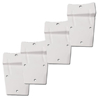 Suportes De Pá Ventilador De Teto Volare Ventax Branco 4p