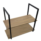 Suportes De Parede Em Metalon Para 02 Prateleiras De Mdf Amad