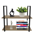 Suportes De Parede Em Metalon Para 02 Prateleiras De Mdf Amad