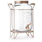 Suqueira 4 Litros Com Suporte De Metal Bronze - Mimo Style