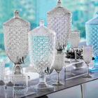 Suqueira De Acrilico Transparente Luxxor C/ Base 5 Litros Ref