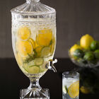 Suqueira Ou Dispenser De Cristal  4l