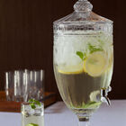 Suqueira Ou Dispenser De Cristal  4l