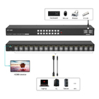 Switch 16 Portas Kvm 4k Hdmi/usb 3480x2160 C/ Cabo Rack 19" M
