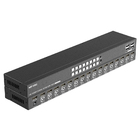 Switch 16 Portas Kvm 4k Hdmi/usb 3480x2160 C/ Cabo Rack 19" M