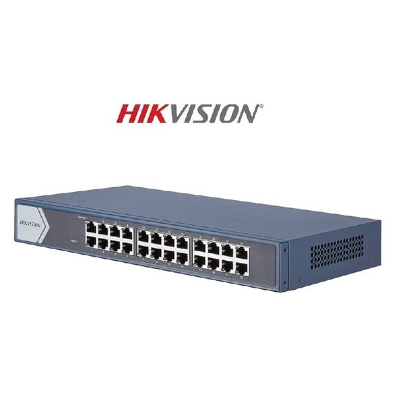 Switch Hikvision 24 Portas Giga 10/100/1000 Ds-3e0524-e(b) Hk