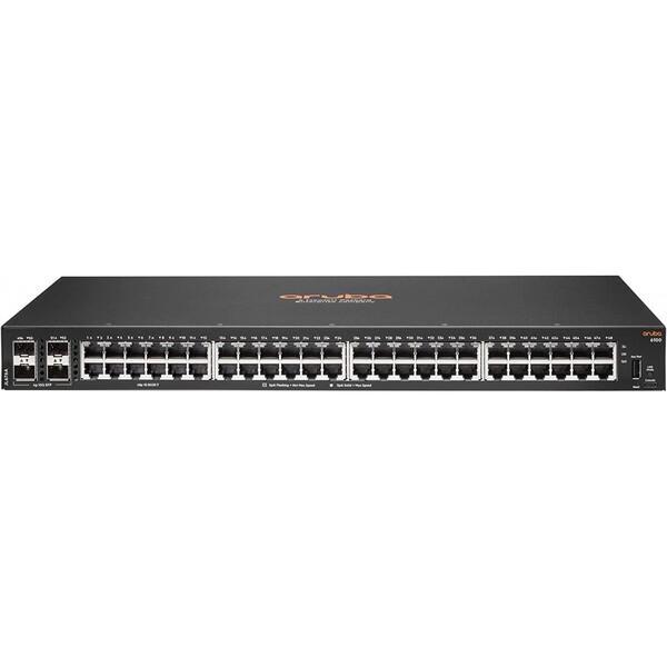 Switch Hpe Aruba 6100 48g 4sfp+ Modelo Jl676a