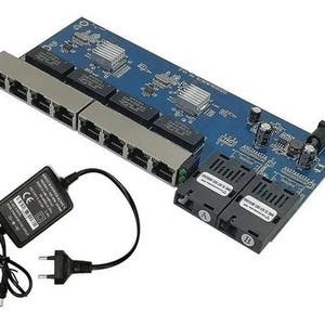 Switch Placa Rede Metro Gigabite 1000mb Gbic A B-8p Rj45 | Leroy Merlin