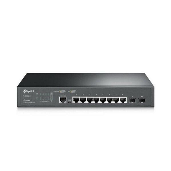 Switch Tp-link 8 Portas 10 100 1000 Tl-sg3210 Preto Bivolt