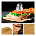 Tábua Bambu Para Cortar E Servir 20x15x1cm  - Wp Connect