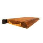 Tábua Canapê Para Petiscos 24cm Em Madeira - Exclama