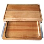 Tábua Churrasco Com Bandeja Cortar E Servir Madex