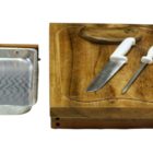 Tábua Churrasco Gaveta E Faca