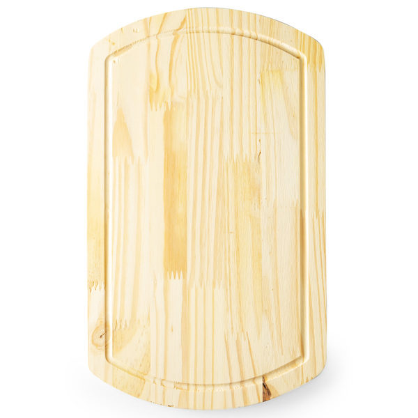 Tábua Churrasco Oval Madeira Pinus Tábua Corte 45 Cm