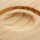 Tábua Com 2 Bowls Woodart Pinus 42cm X 25cm X 6cm