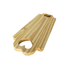 Tábua De Aperitivos Frios Com Dupla Alça De Coração Madeira P