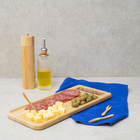 Tábua De Bambu Retangular Oikos Marrom