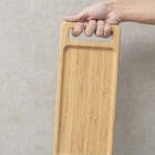 Tábua De Bambu Retangular Oikos Marrom