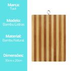 Tábua De Bambu Yazi 30x20cm Ytb01p