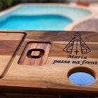 Tabua De Carne C Porta Lata Churrasco Maria Passa Na Frente