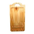 Tábua de Carne Colorado -Artesanal para Churrasco em Madeira