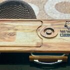 Tabua De Carne Com Porta Lata Inteligente Aqui Tem Churrasco