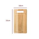 Tábua De Carne De Madeira Com Pegador Slim - Stolf