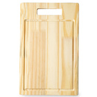 Tábua De Carne Grande Tábua De Corte Madeira Pinus 39 Cm