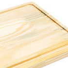 Tábua De Carne Média Tábua De Corte De Madeira Pinus 33 Cm