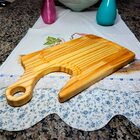 Tábua de Carne Texas - Artesanal para Churrasco em Madeira -