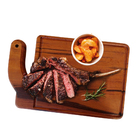 Tábua De Churrasco Astanna Elegance Artesanal Madeira Maciça