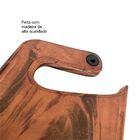 Tábua De Churrasco Astanna Royal Artesanal Madeira Maciça Com