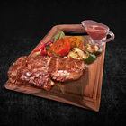 Tábua De Churrasco Astanna Royal Artesanal Madeira Maciça Com