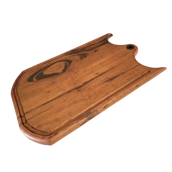 Tábua De Churrasco Corte Cozinha Elite Em Madeira Nobre