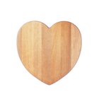 Tábua De Coração Em Madeira Para Frios - Stolf