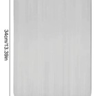 Tábua De Corte Aço Inox Para Cozinha Churrasco Prateado