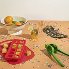 Tábua De Corte Arredondada 32,5x22cm - Mozcada Vermelho U