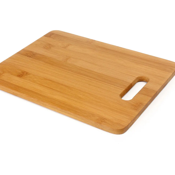 Tábua De Corte Bambu Square Yoi Bancada 27x21cm