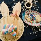 Tábua De Corte Cozinha Coelho Pinus Páscoa