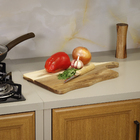 Tábua De Corte De Acácia Rústica 43Cm Oikos