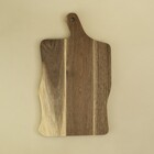 Tábua De Corte De Acácia Rústica 43Cm Oikos