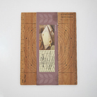 Tábua de corte de madeira com medidas para confeitaria, doces