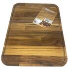Tábua De Corte De Madeira Woodart Teca 38x25cm
