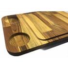 Tábua De Corte De Madeira Woodart Teca 38x25cm