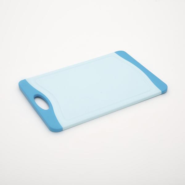 Tábua De Corte De Plástico Azul Antibacteriano De 29cm x 20cm
